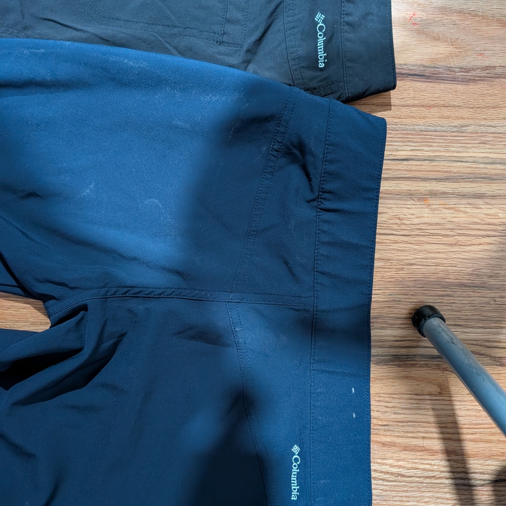 Columbia Navy and Black Shorts